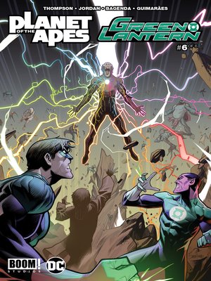 cover image of Planet of the Apes/Green Lantern (2017), Issue 6